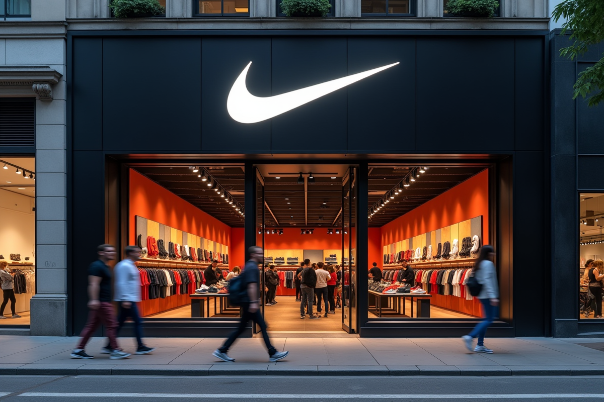 Classement de Nike dans l’industrie mondiale