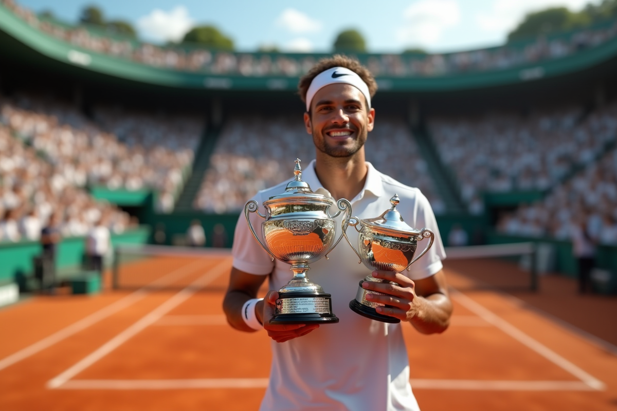 tennis victoire