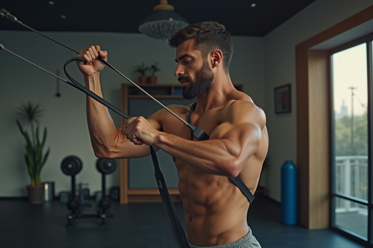 Muscler efficacement son corps avec des bandes de résistance