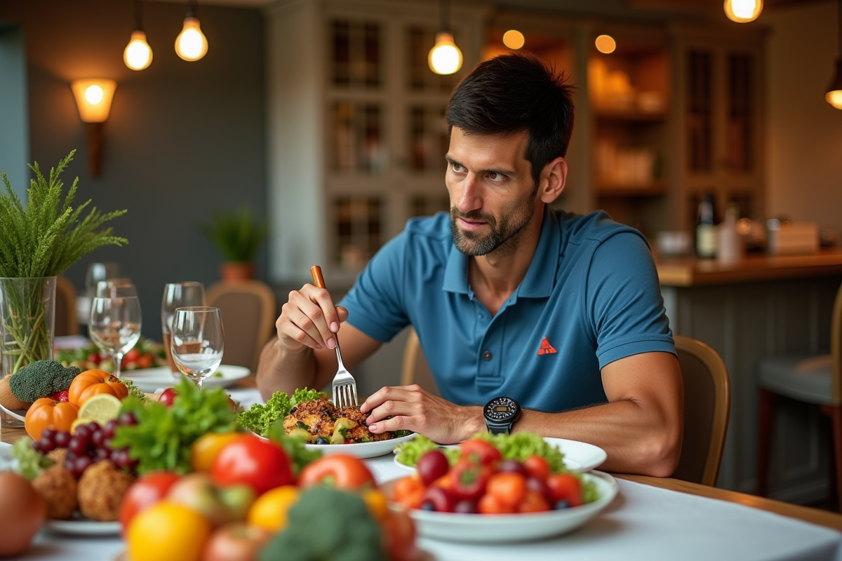 Régime alimentaire de Djokovic : les secrets de la nutrition du champion de tennis