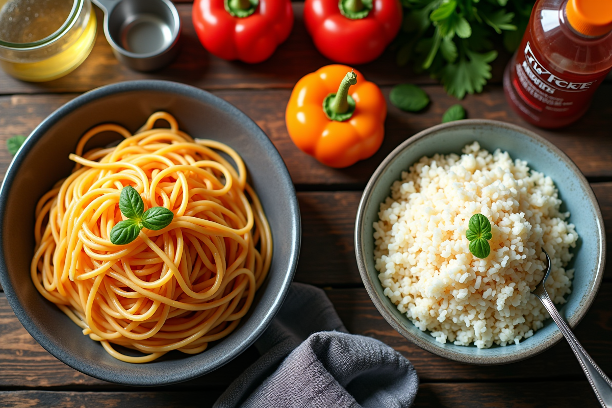 Pâtes vs riz pour les sportifs : quel choix pour une performance optimale ?